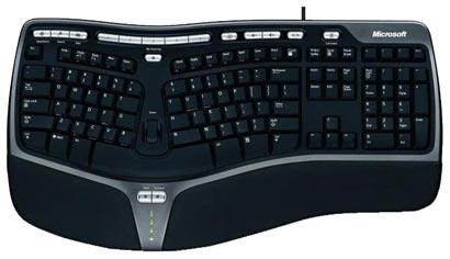 Klawiatura Microsoft Natural Ergonomic Keyboard 4000 Black USB