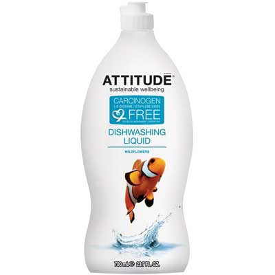 Płyn do mycia naczyń ATTITUDE, dzikie kwiaty, 700 ml