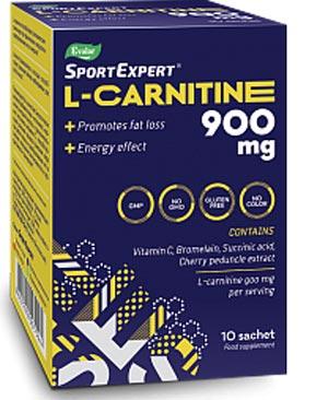 Spor Uzmanı L-Karnitin, 10 poşet, 900 mg