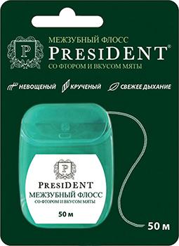 Président menthe non cirée au fluor