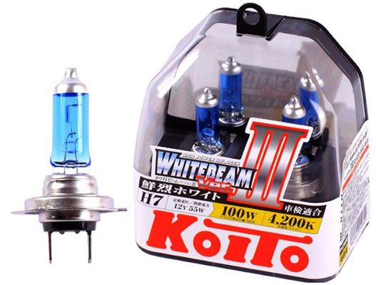 Koito H7 Whitebeam 4200K 12V 55W, 2 db, P0755W