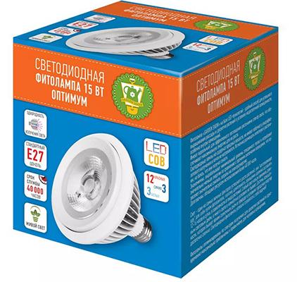 LED fitolamp Garden Show, 15 W