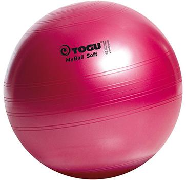 Togu MyBall Soft 65 cm rouge