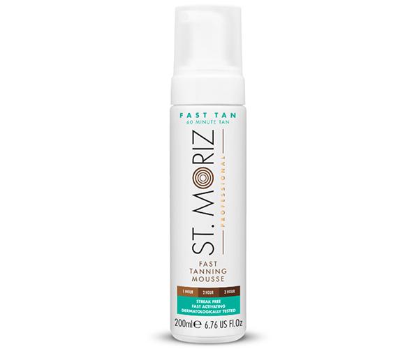 Mousse de bronzage rapide professionnelle St.Moriz