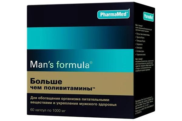 Erkek formülü Multivitaminlerden daha fazlası