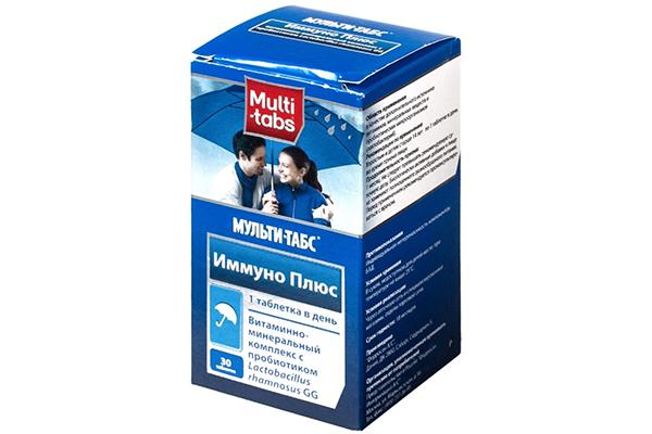 Çoklu sekmeler Immuno Plus