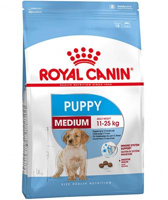 Royal Canin közepes kölyökkutya