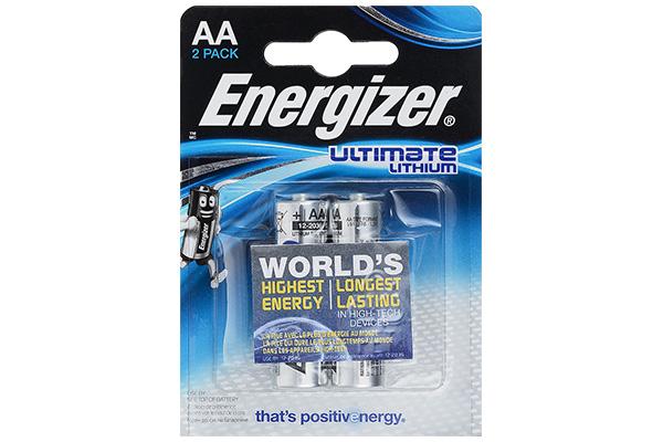 Energizer Ultim Lityum, AA tipi, 2 adet