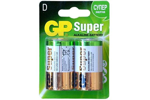 GP LR20 (D) Süper Alkalin, 1.5V (2 adet)