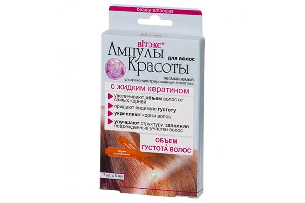 Vitex Beauty ampullák hajhoz Volume + hajsűrűség