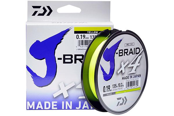 Daiwa J-Braid PE X4 135m