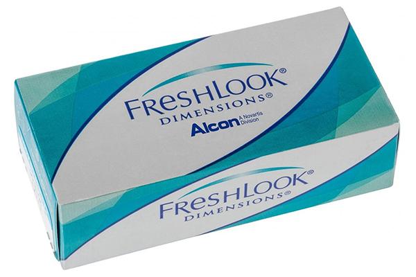 Wymiary Fresh Look (Alcon) (6 soczewek)