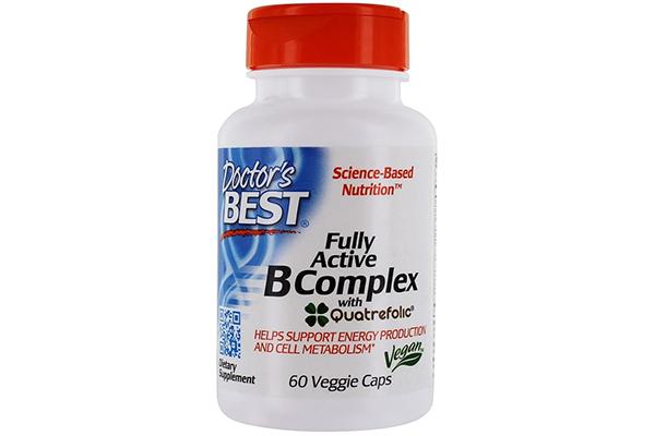 Doctors Best, Complexe B entièrement actif avec Quatrefolic