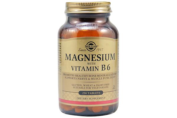 B6 Vitamini İçeren Solgar Magnezyum